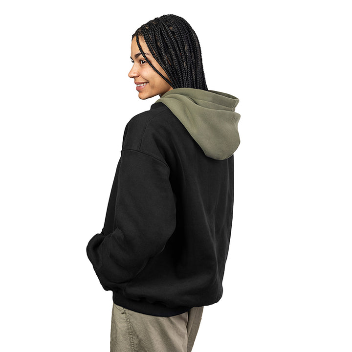 The Quiet Tactician - Olive Green Hood