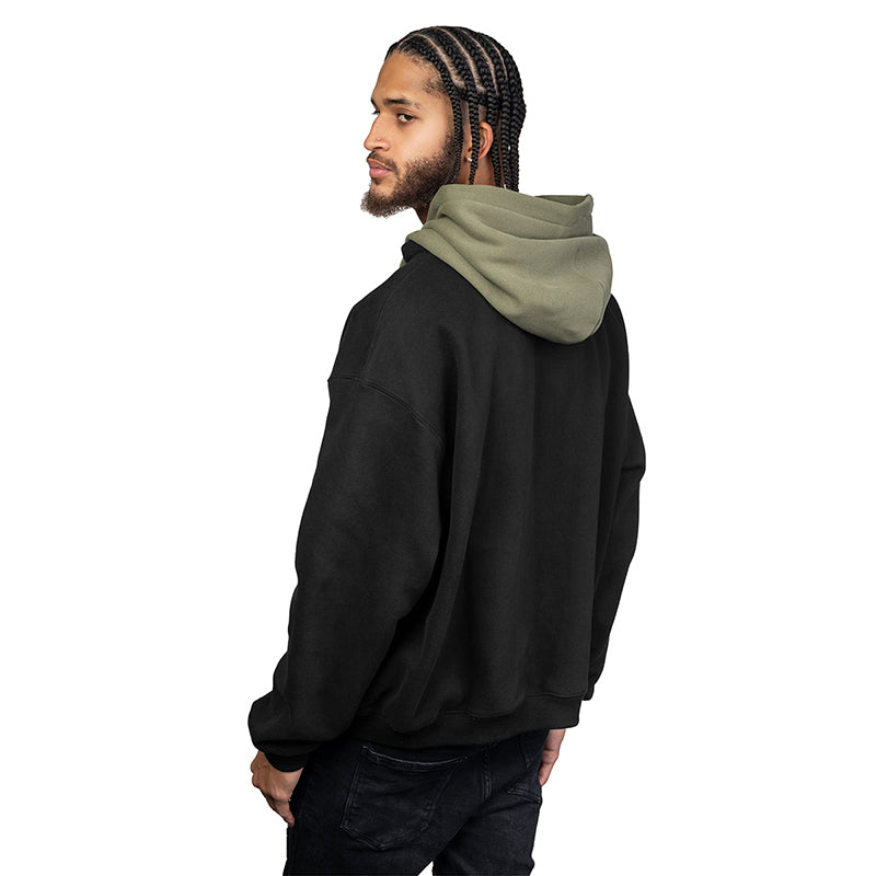 The Quiet Tactician - Olive Green Hood