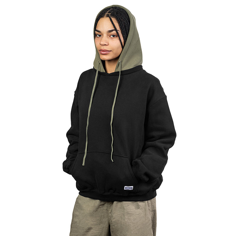 The Quiet Tactician - Olive Green Hood