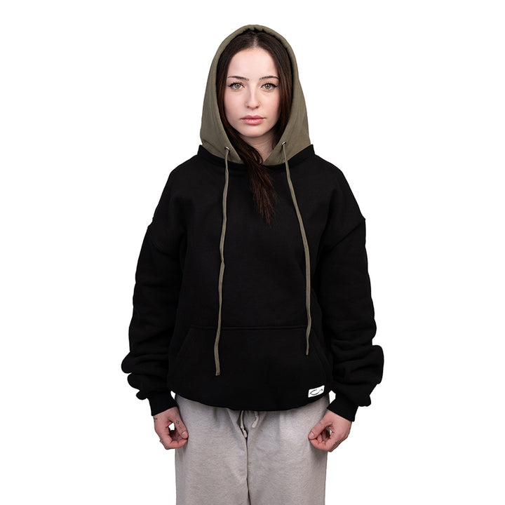 The Quiet Tactician - Olive Green Hood