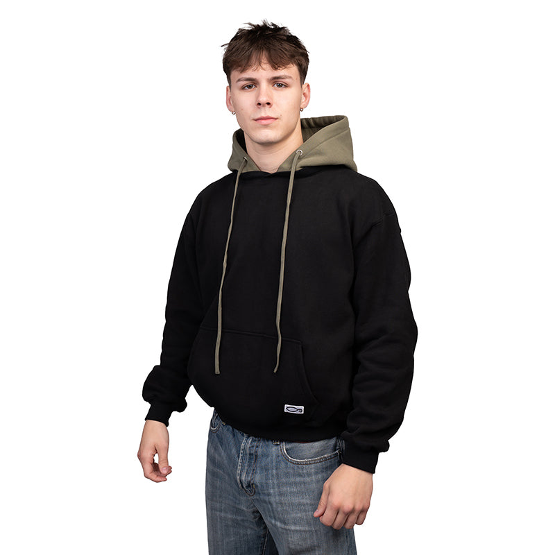 The Quiet Tactician - Olive Green Hood