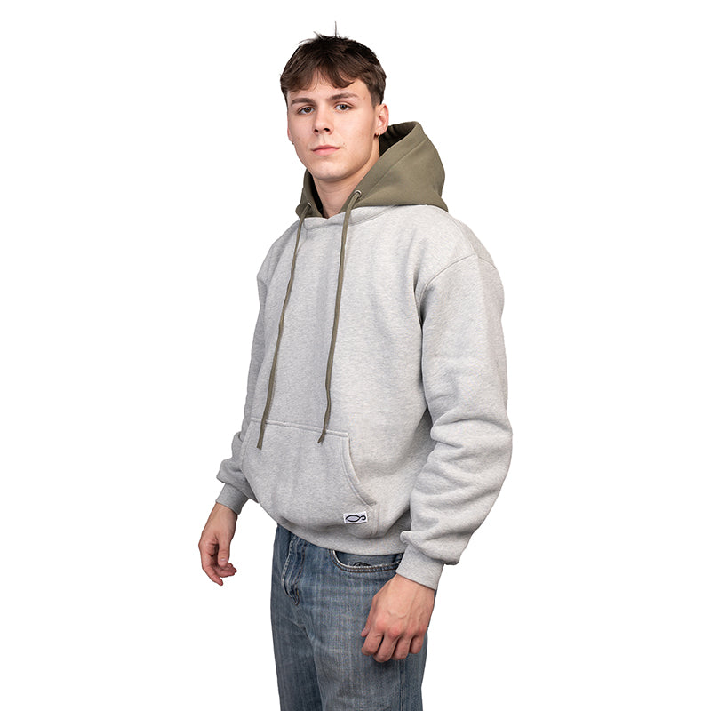 The Quiet Tactician - Olive Green Hood
